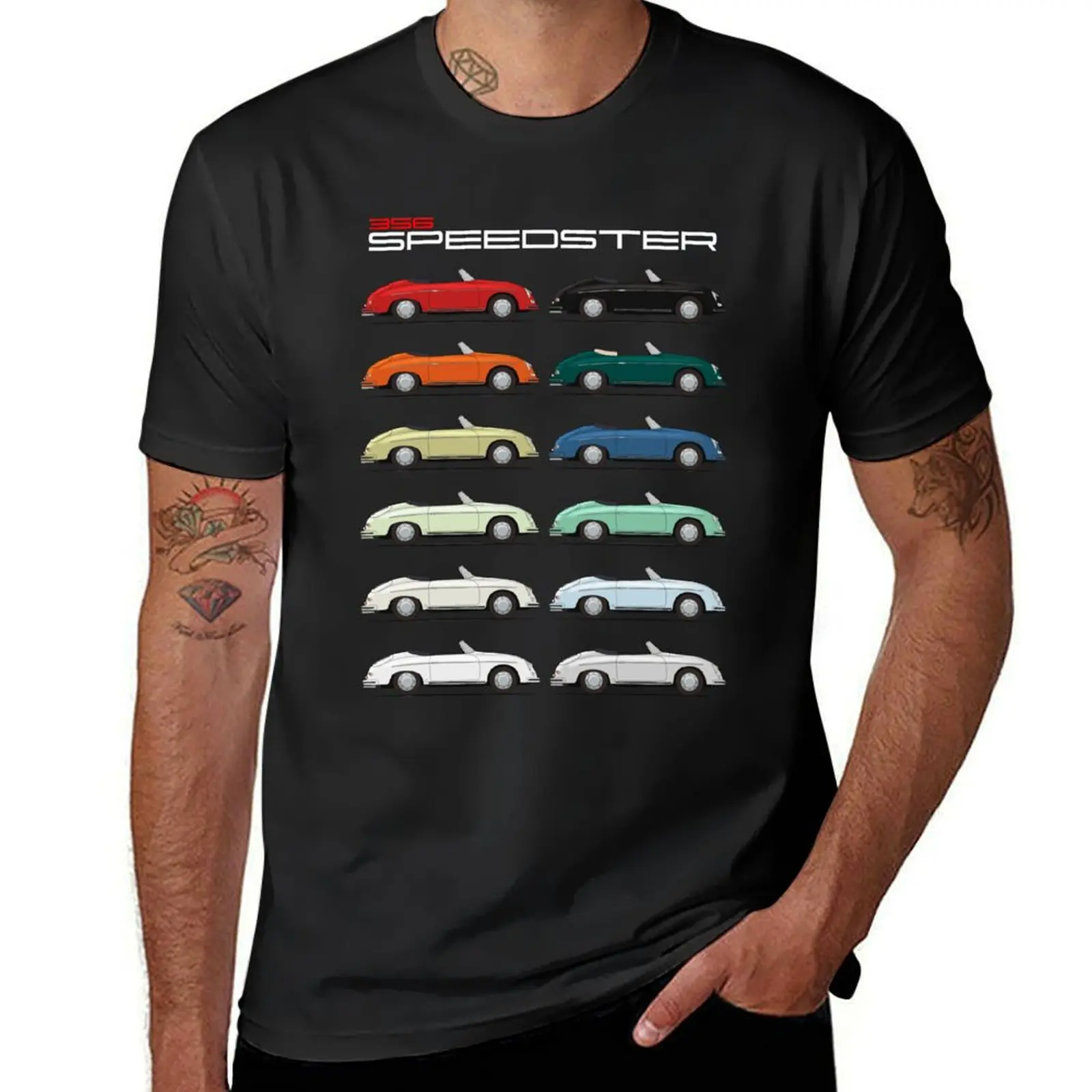 

356 Speedster Colours T-Shirt for a boy aesthetic clothes Men's t-shirts