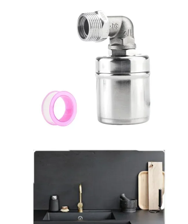 Water Level Controller Float Valve with For Automatic Refill Feature Made from 304 Stainless Steel for Water Storage Tanks