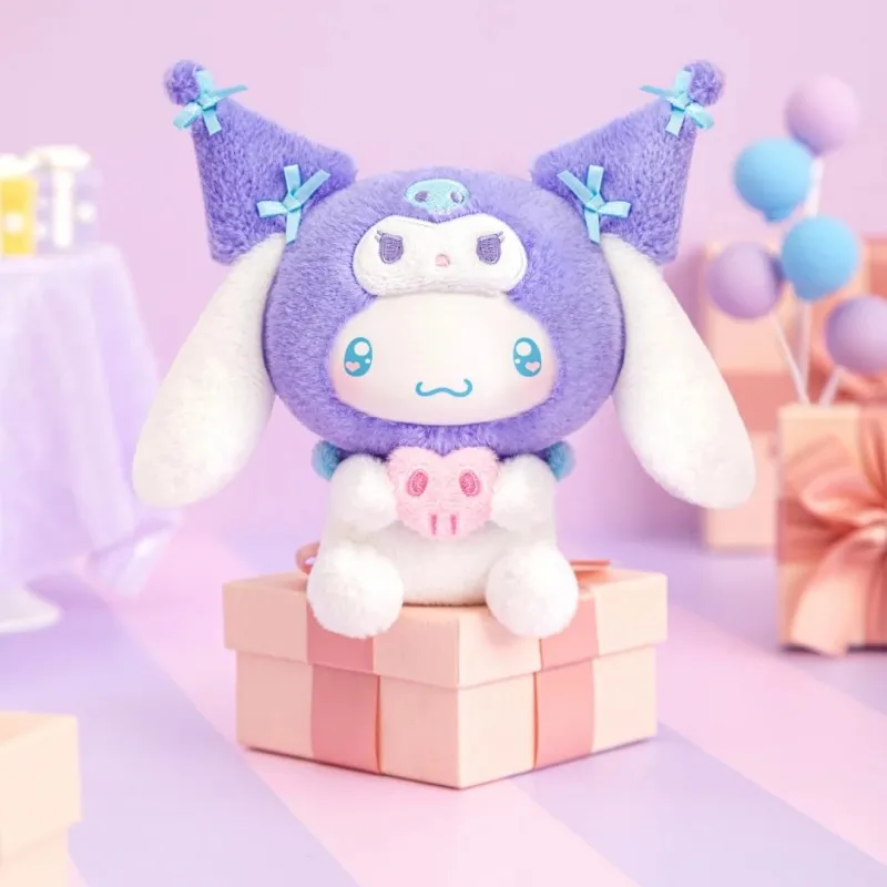 กล่องสุ่มซานริโอ้ คุโรมิ ปาร์ตี้ ซีรีส์ ของแท้ ตุ๊กตาพลาสติกน่ารัก ของตกแต่ง คุโรมิ กล่องเซอร์ไพรส์ ของเล่น ของขวัญคริสต์มาส