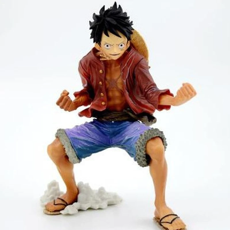 Oryginalny oryginalny Bandai Optical Factory 35cm One Piece Chronicles King Of Artist Monchi - D· Luffy Figurka Model Prezenty dla chłopaka