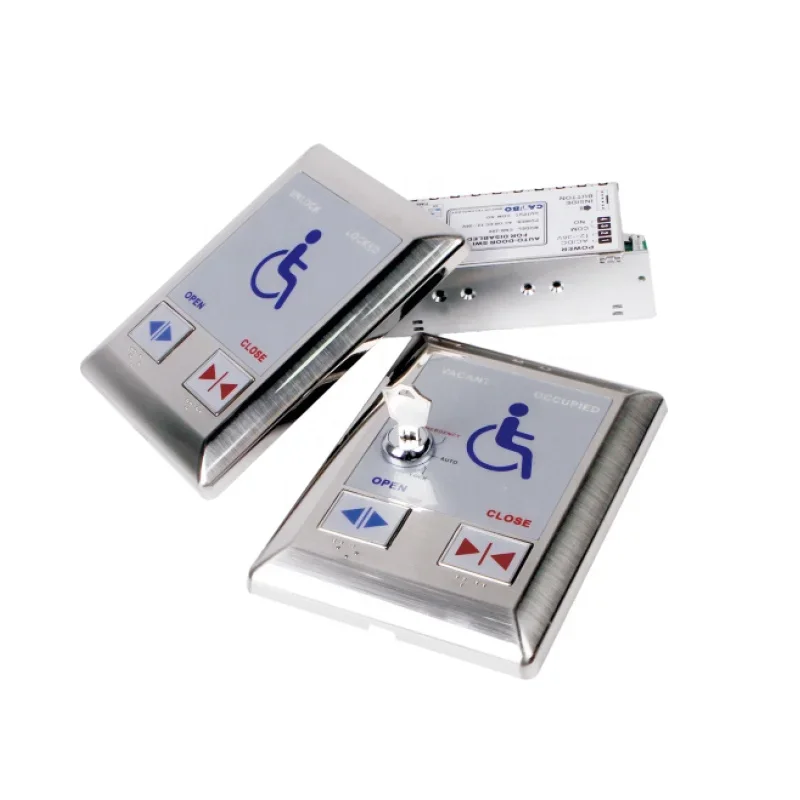 H-209 Access Control System Auto Push Button Switch For Disabled