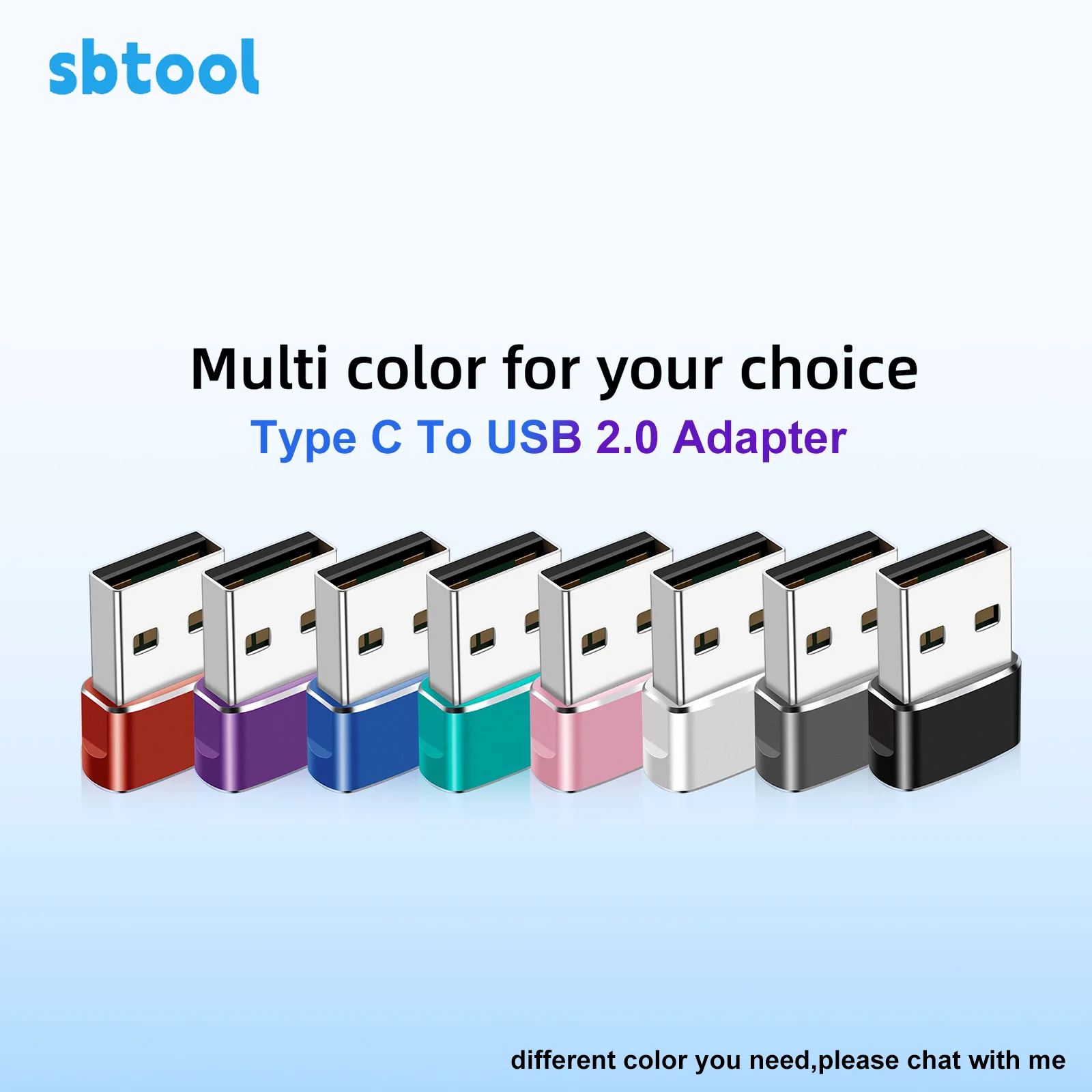 

USB 2.0 OTG Adapter, Hot Sale USB A to Type C Female Converter for Fast Data Transfer - Compact and Elegant Design