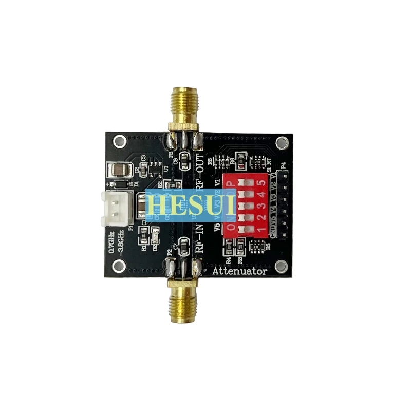 5-bit digital radio frequency attenuator HMC273 0.7~3.8GHz step 1dB to 31dB error ±0.2dB