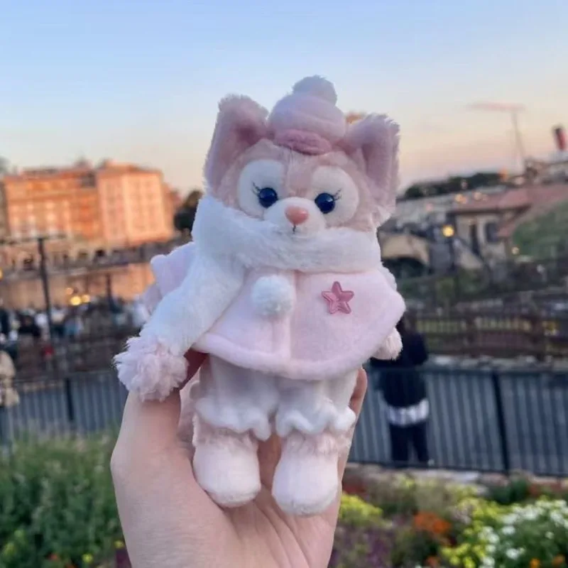 أنيمي ديزني لينا بيل الشتاء يوم منامة حلي معلقة أفخم المفاتيح دمية لطيف دمية حقيبة السحر الفتيات Kawaii الكرتون 2025