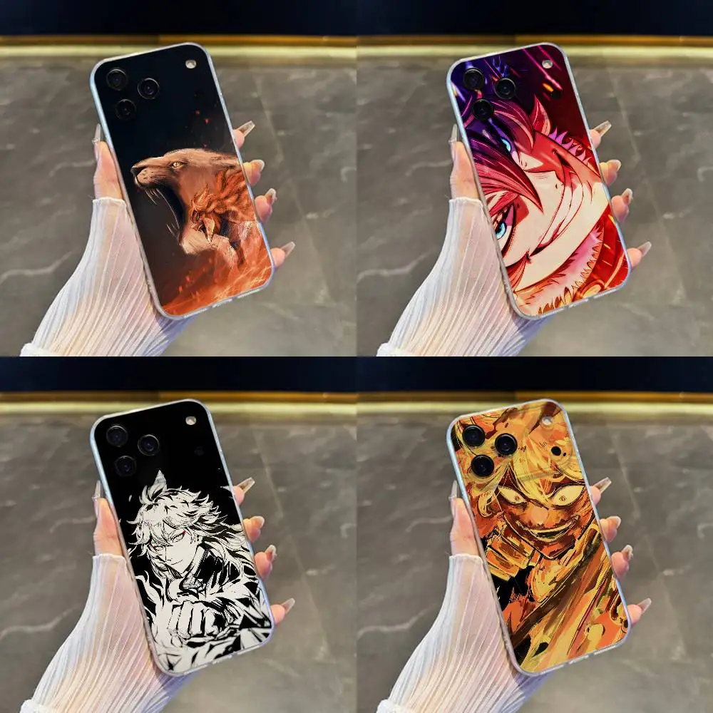 

Black C-Clover Mereoleona Phone Case For iPhone 17,16,15,14,13,12,11 Pro,Max,Plus,X,XS,XR,SE4,E Mini Transparent Soft Cover