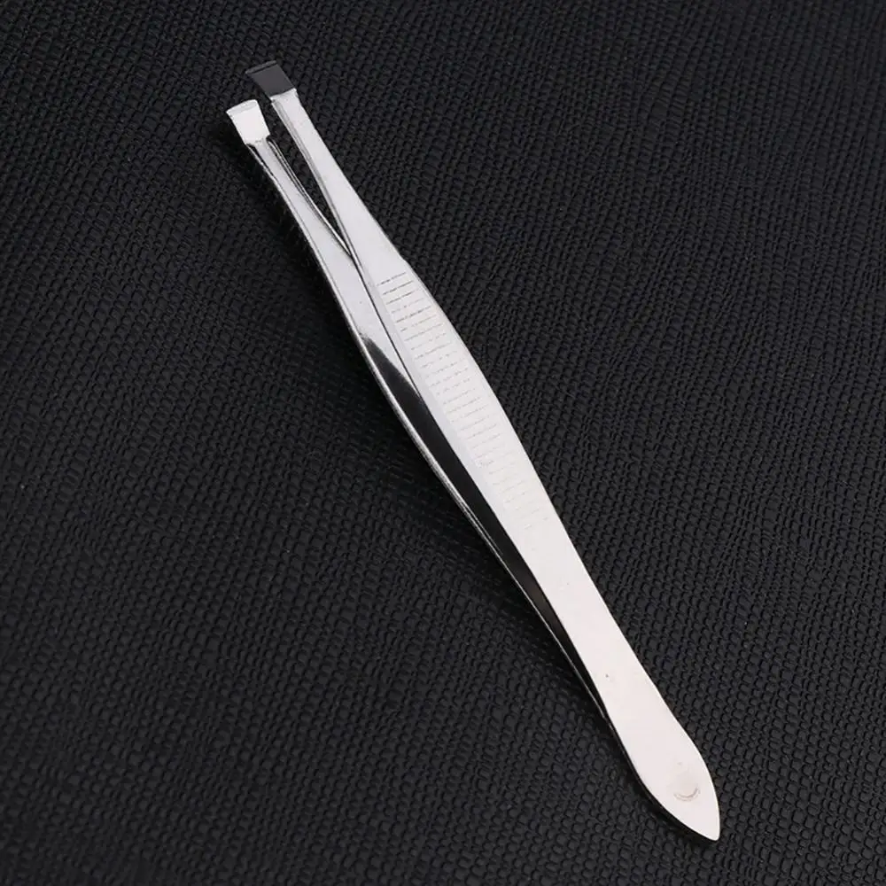 Stainless Steel Precision Tweezers 5Pcs Pro Eyebrow Hair Removal Beauty Tool