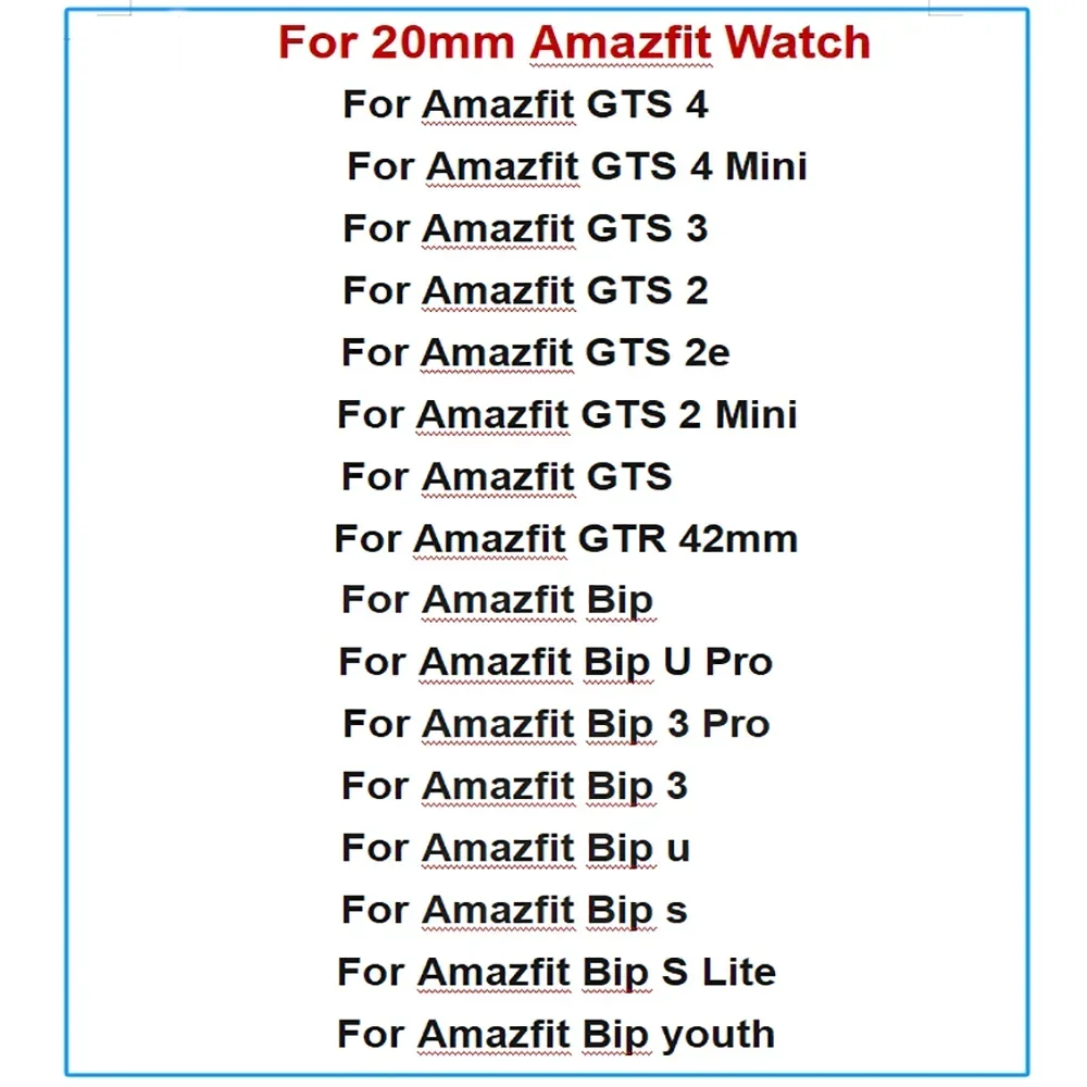 For 18mm 20mm Soft Silicone Sports Strap For Huawei Watch 2 GTS 3 /GT 2 42/Huami GTR 2E Strap Amazfit GTR 42mm GTS 2e Bracelet