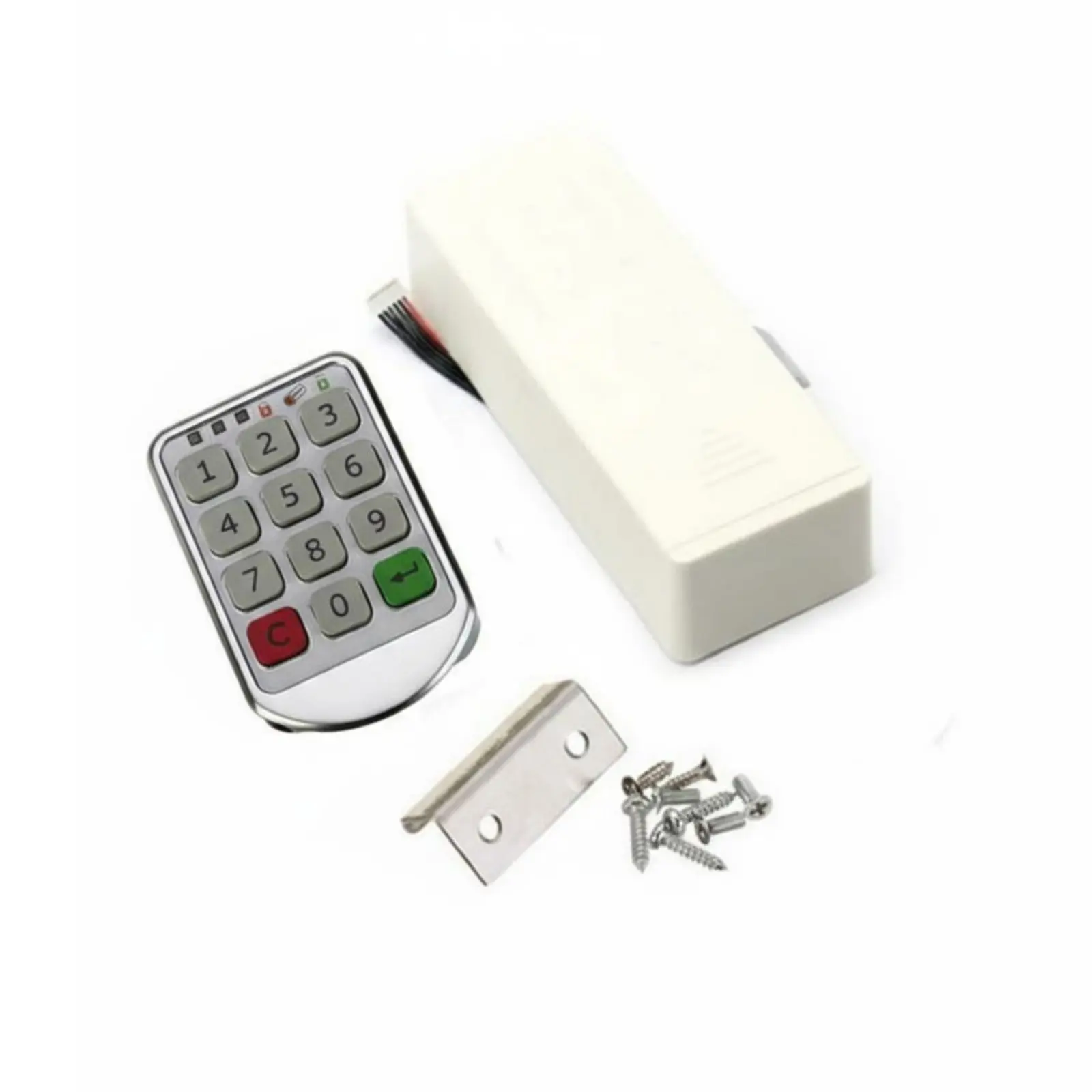 

Electronic Locker Lock Anti-Peep Technology Smart Cabinet Lock Security Hardware Public & Private Modes Emergency Universal