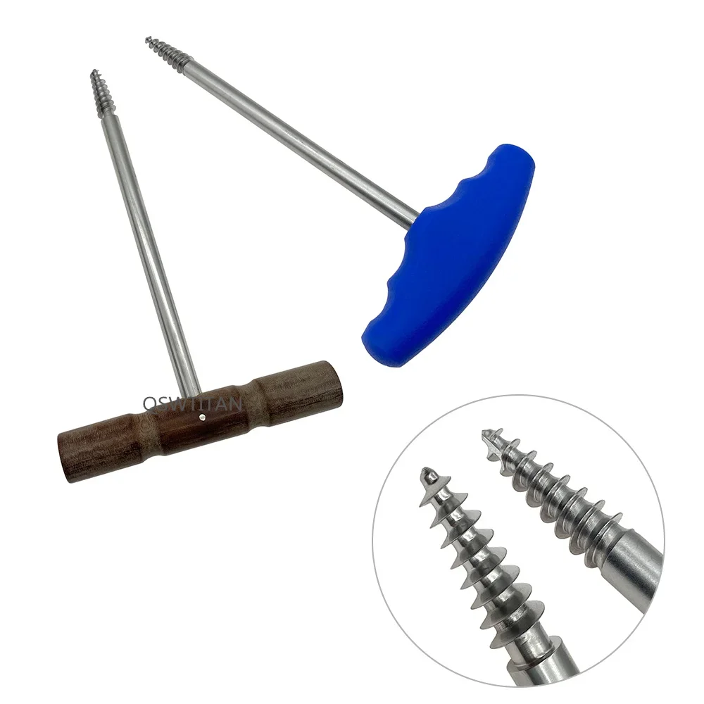 Orthopedic hip extractor Femoral head extractor Hip Joint Replacement Instrument T Handle Acetabulum Femur