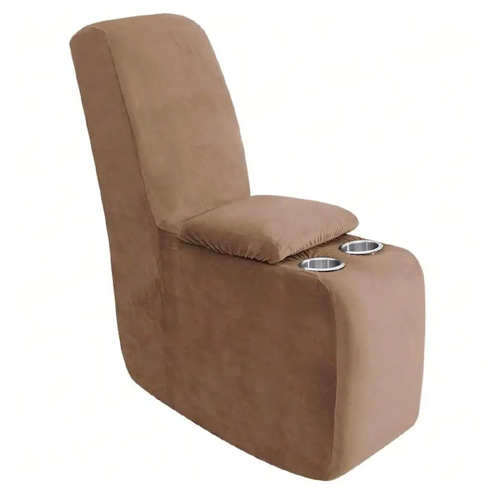 L Shape Sectional Recliner Sofa Covers, Velvet Stretch Reclining Couch Covers For Reclining L Shape Sofa, Thick, Soft, Washable