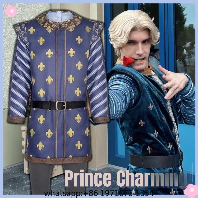 Monster Shrek Cosplay Costume Prince Charming Uniforms Costume Carnival Party Animation Coser Costume