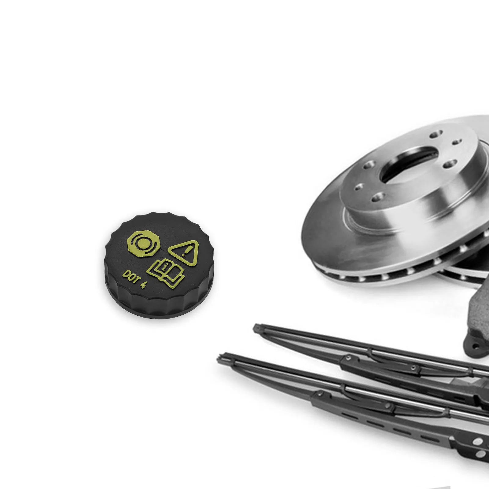 

Universal Brake Oil Filler Cap Robust Plastic Reservoir Cover for Car Scooter Motorcycle Truck Vehicle Brake System Efficiency