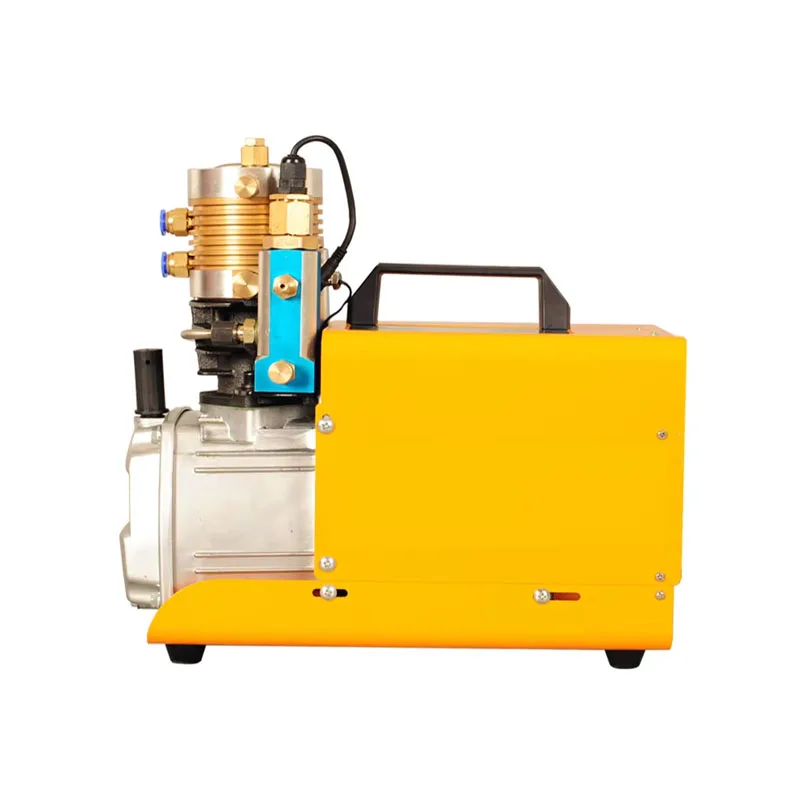 Electric High Pressure Air Pump, Mini Air Compressor, Water Cooled Air Pump, Oil-water Separator, 40Mpa, 220V