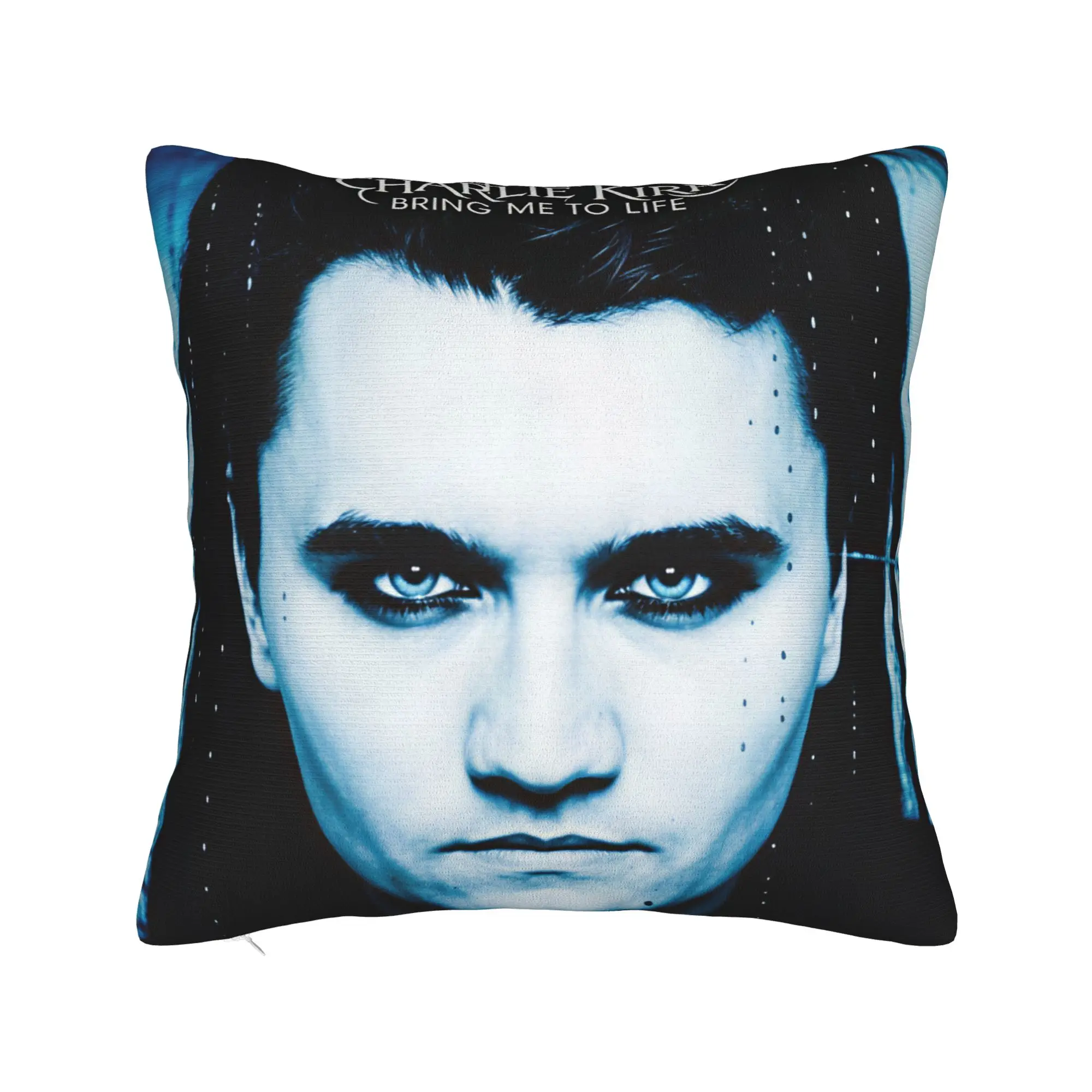Pillow Cover Charlie Kirk Bring Me To Life Gothic Meme  Retro Trendy Pillow Case For Chair Sofa Home Decor Pillowcases