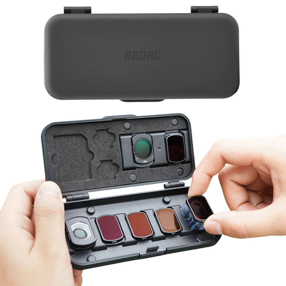 

Storage Box Shockproof Carrying Case Filter Storage Case for Osmo Pocket 3