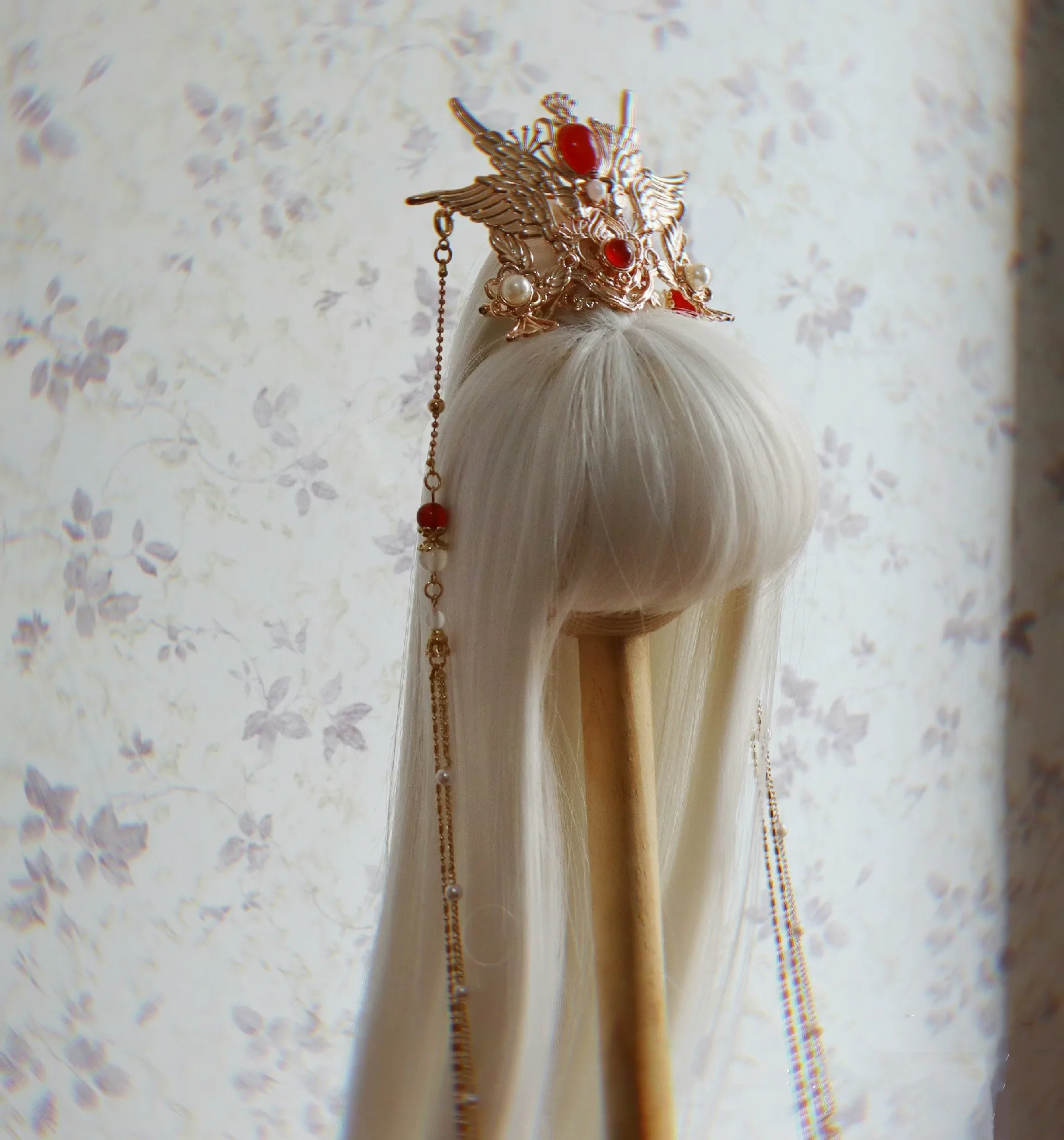 1/3 BJD Headdress Antique Hair Crown,  Tiara Accessories Head Circumference About 20-23cm More Appropriate