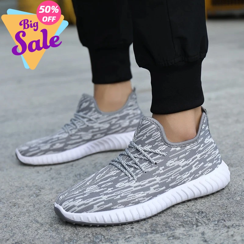 

2026Leisure Sneaker Men's Shoes Summer Platform Outdoor Running Soft Soled Comfortable Casual Mesh Walking Shoes Tenis Masculino