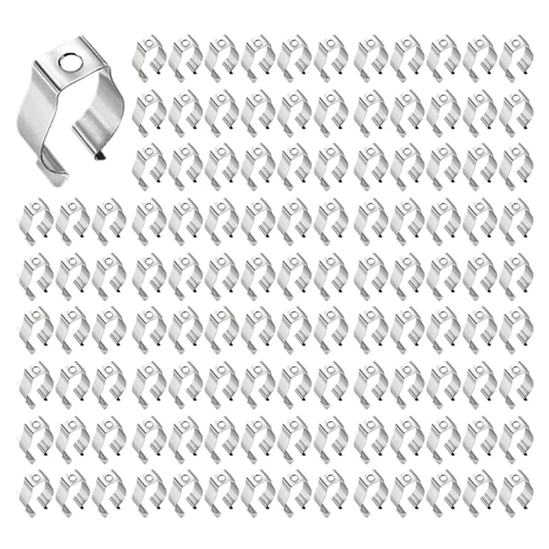 

ABJI-720Pcs T8 Светодиодные лампы U-образные зажимы Держатель Флуоресцентная трубка Кронштейн лампы