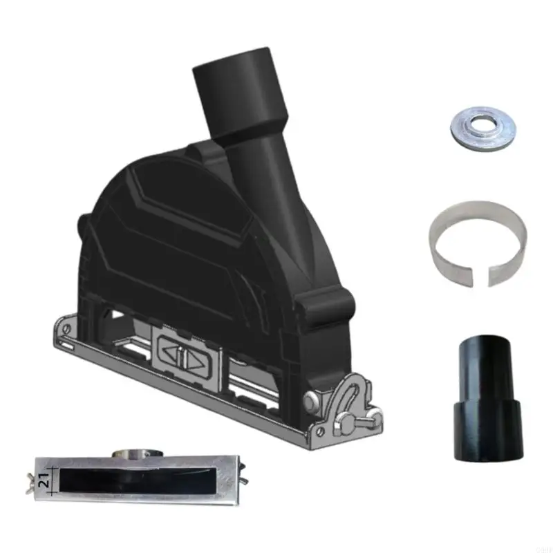 

G99F Dust Collector для 100-135 мм угловой шлифовальной машины промышленная пылевидная крышка для резки шлифования