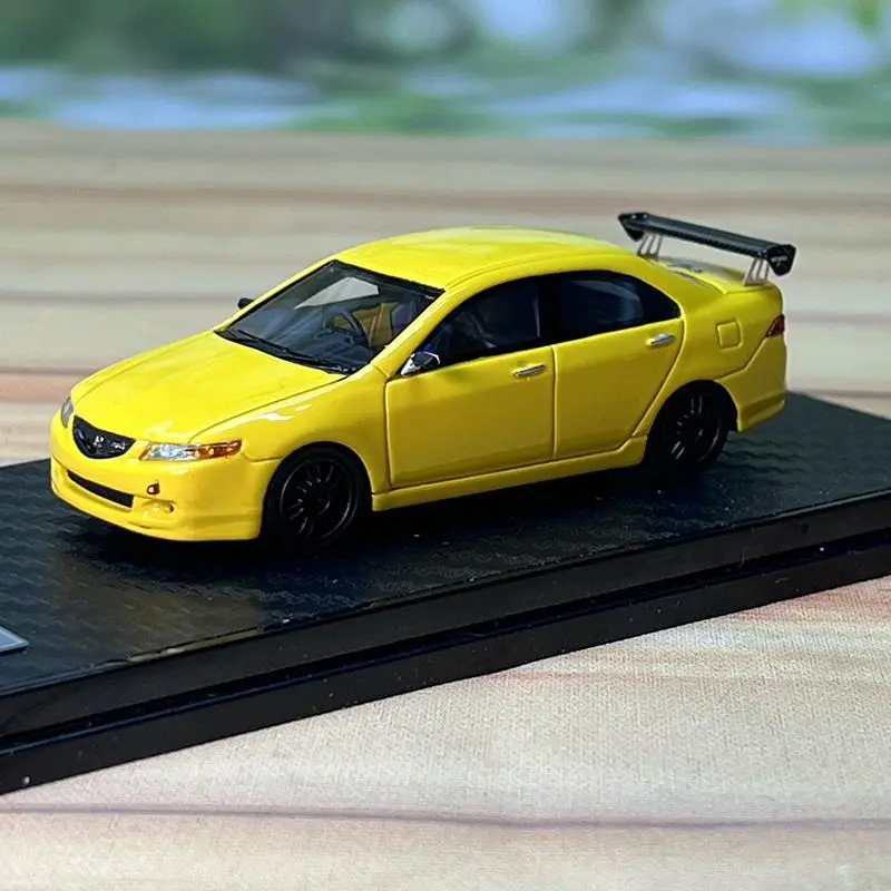 

NA масштаб 1:64 Honda CL7 Accord-Euro R, модель автомобиля из смолы, Коллекционная игрушка, подарок, сувенир, украшение для дисплея