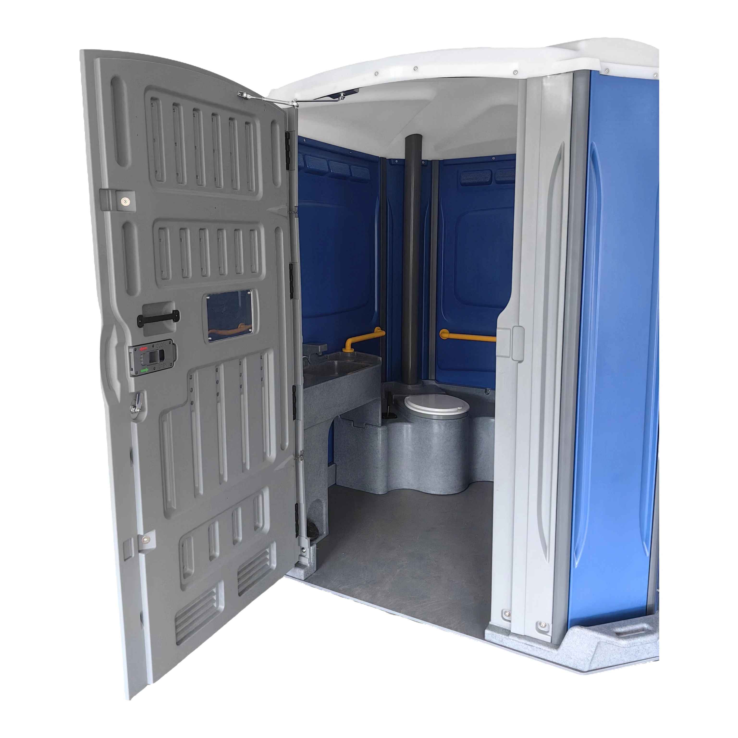 Wheelchair Portable Toilet HDPE Disabled Portable Toilets Mobile Toilet Public Restroom for Outdoor