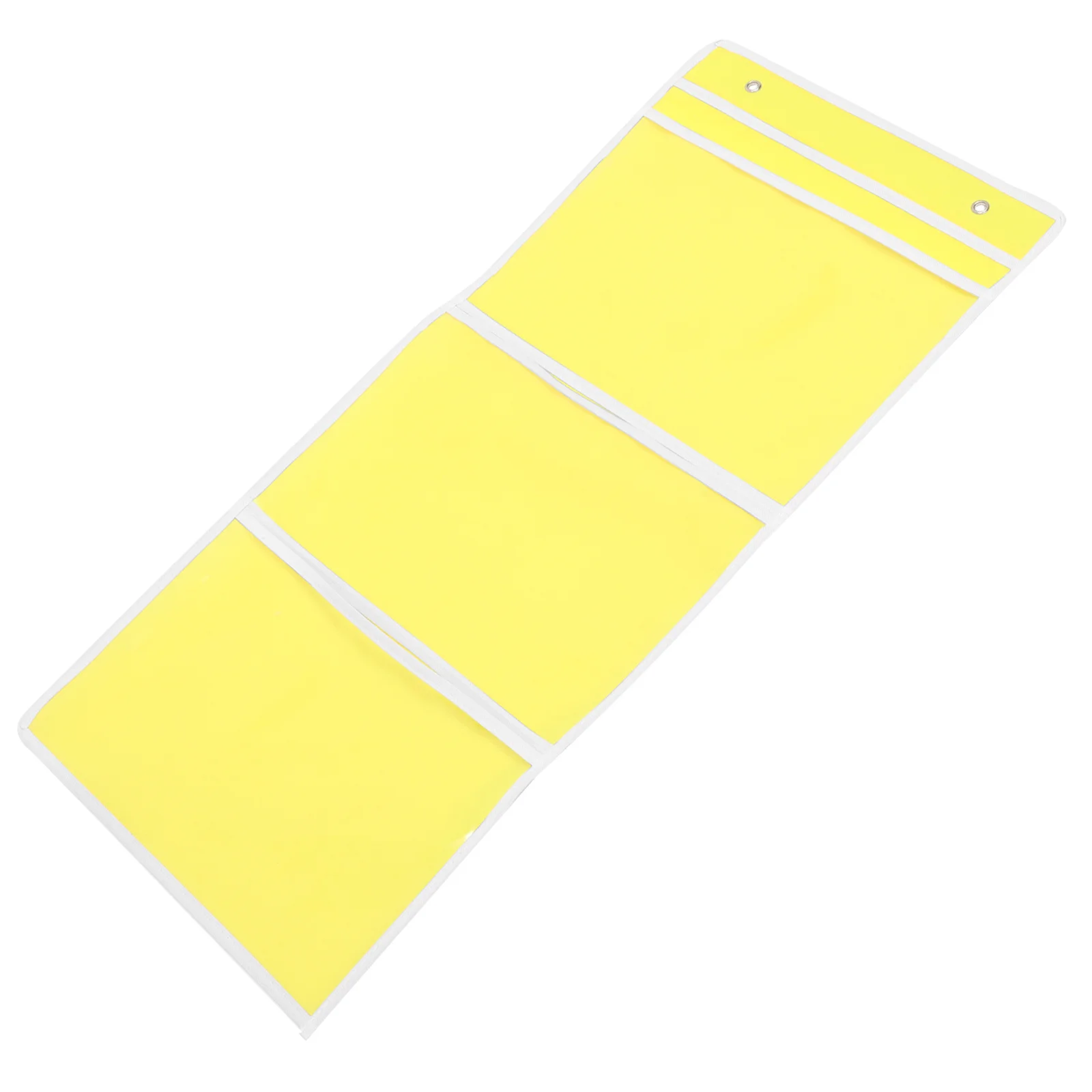 

Hanging Painting Organizer Storage Bag PVC Non Woven Fabric Space Saving Wall Hanging Painting Storage Display Pouch