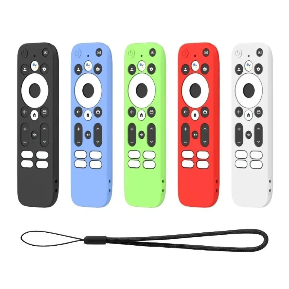 Skin-Friendly Remote Control Sleeve Durable Washable Glowing Case Dirt-resistant Silicone for MECOOL KD3 Android TV Stick