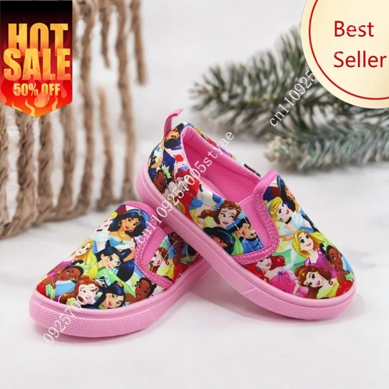 

Little Mermaid Ariel Sport Shoes Disney Princess Cartoon Sneakers Leisure Shoe Anti Slip Party Holiday Decorations Gift Footwear