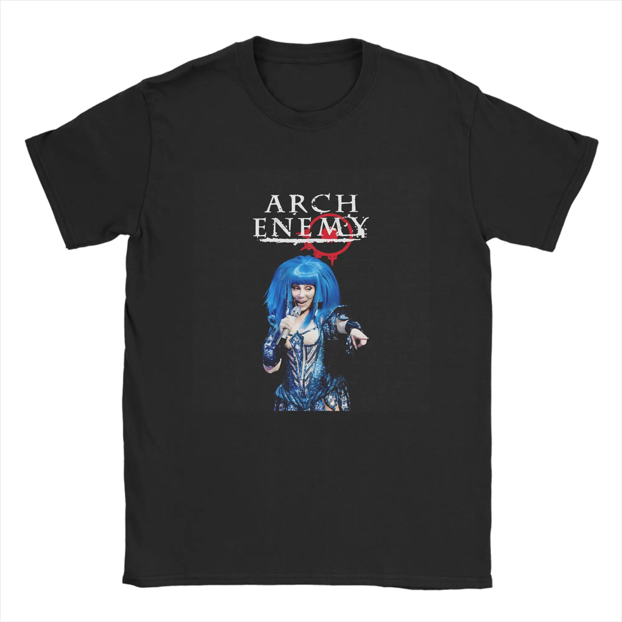 

Arch Enemy Band T Shirts Men Pure Cotton Hipster T-Shirts Round Neck Tees Short Sleeve Clothes 6XL