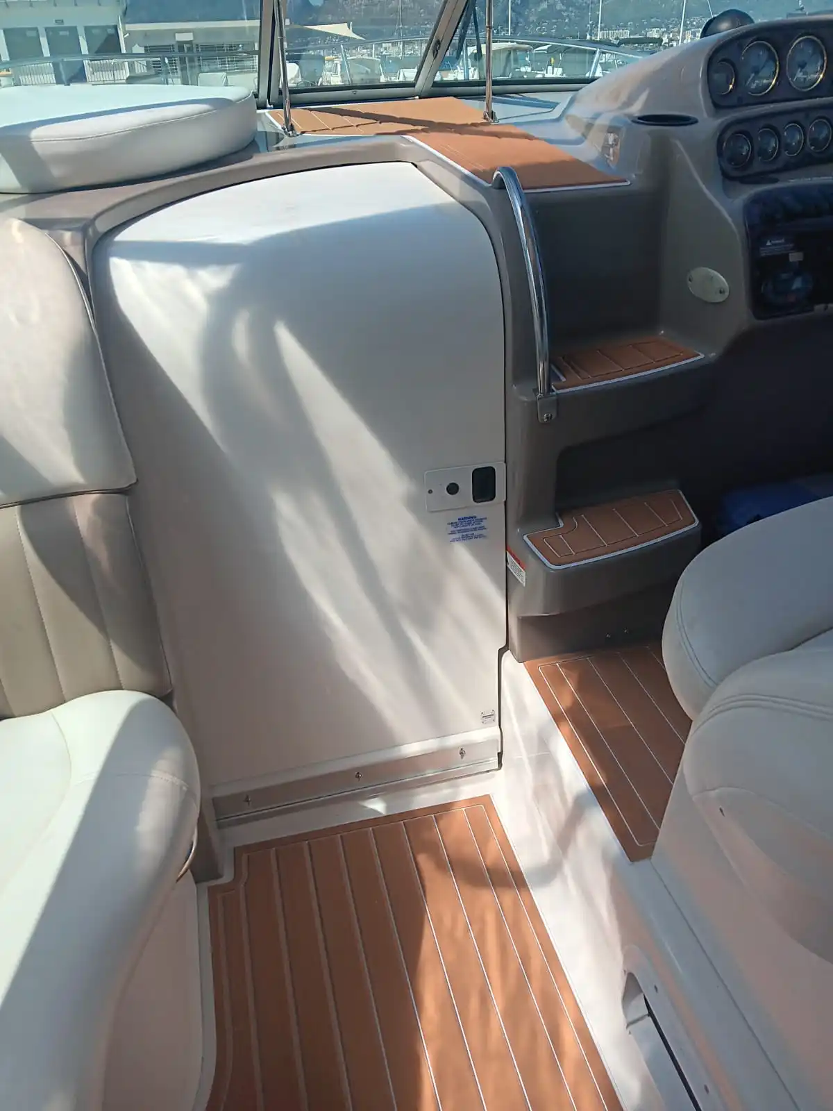Marine Faux Teak EVA Non-Slip Mat - 2004-2007 Four Wins 288 Vista Self-Adhesive 1/4' (6mm) Boat Deck Pad for Cockpit & Deck