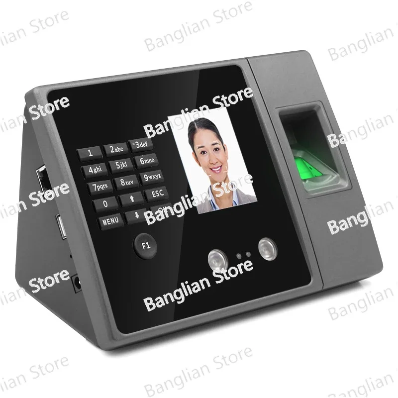 FA20 Face Recognition Time Attendance Machine Fingerprint Face Clock in Machine Finger Sign in Access Control Machine