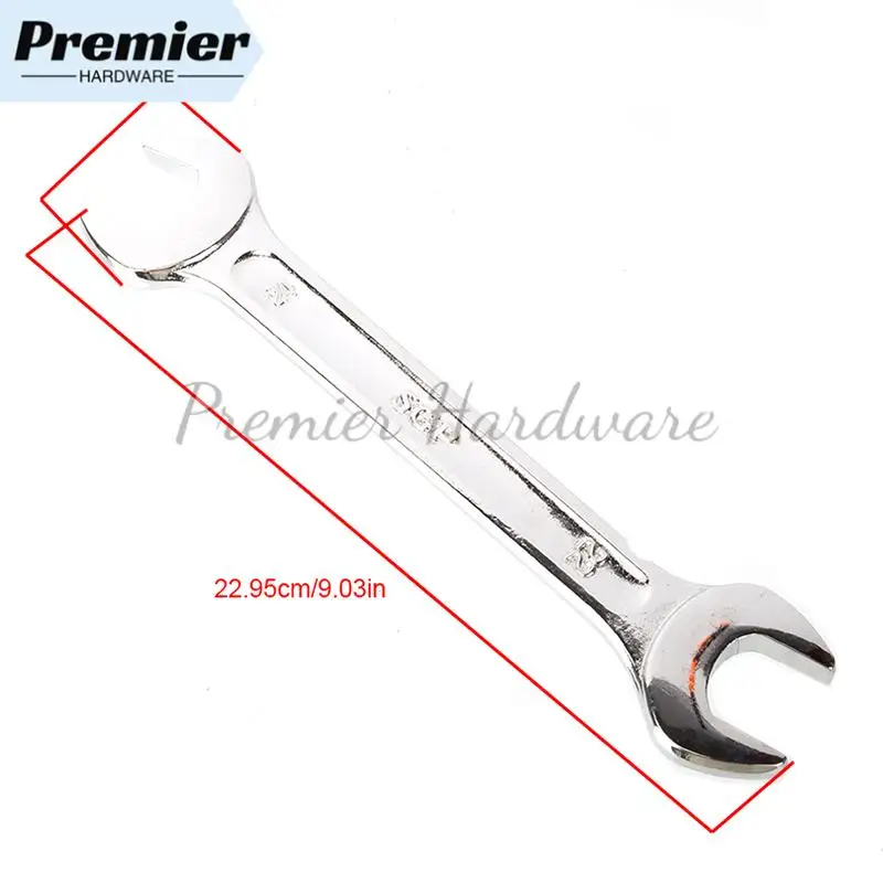 Unquenched Double Head Open Wrench Wrench Stay Wrench Forging Galvanized Hardware Household Tools