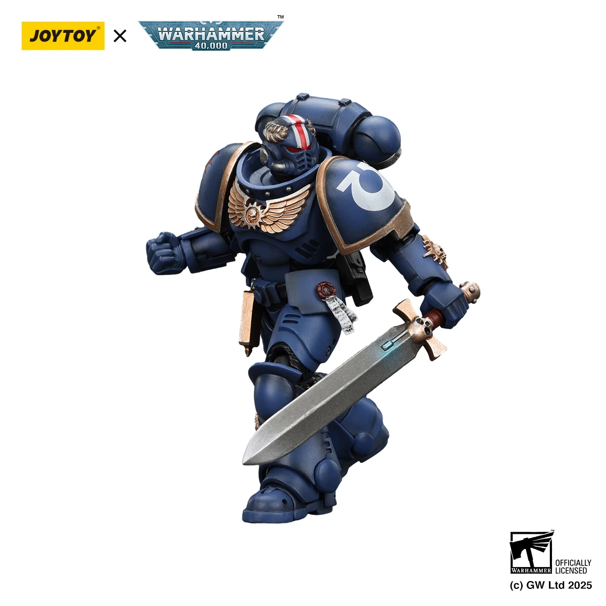 [IN VOORRAAD] JOYTOY Warhammer 40K 1/18 Action Figure Ultramarines Primaris Luitenant Argaranthe Anime Militair Model