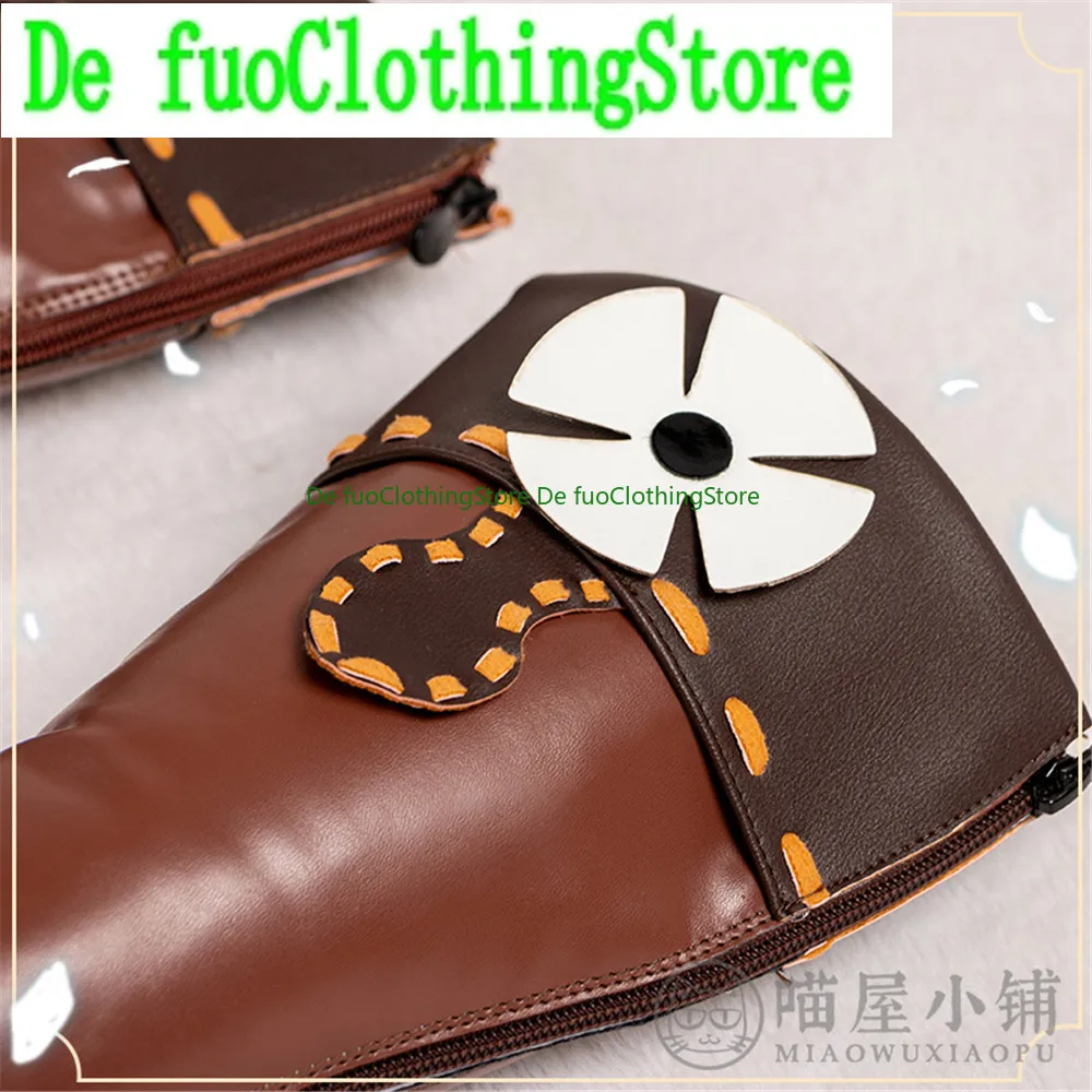 DefuoClothing Store Genshin Impact Klee Stiefel Cosplay Schuhe SpielHalloween Weihnachten Spiel Anime Charakter Party Requisiten