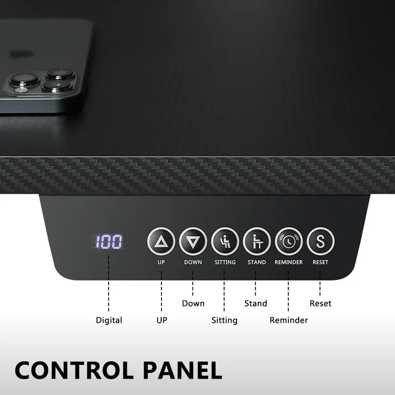 مكتب قائم كهربائي على شكل حرف L، مكتب قابل لضبط الارتفاع للدراسة والرياضات الإلكترونية، مكتب كمبيوتر ركن الوقوف، مكتب منزلي، مكتب الجلوس