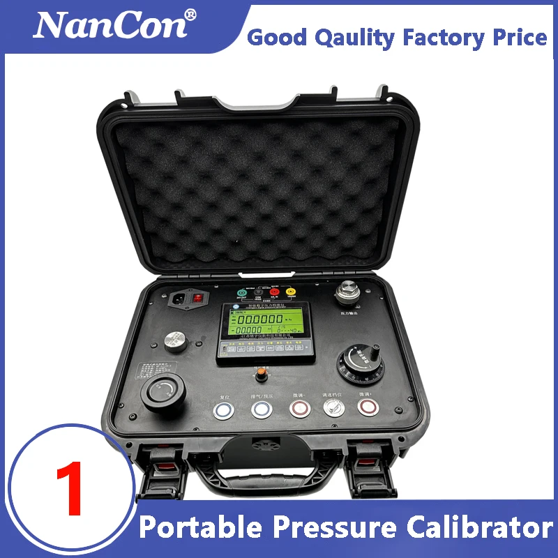 0 ~ 60Mpa Semi Automatic Portable Pressure Calibrator Pressure Gauge