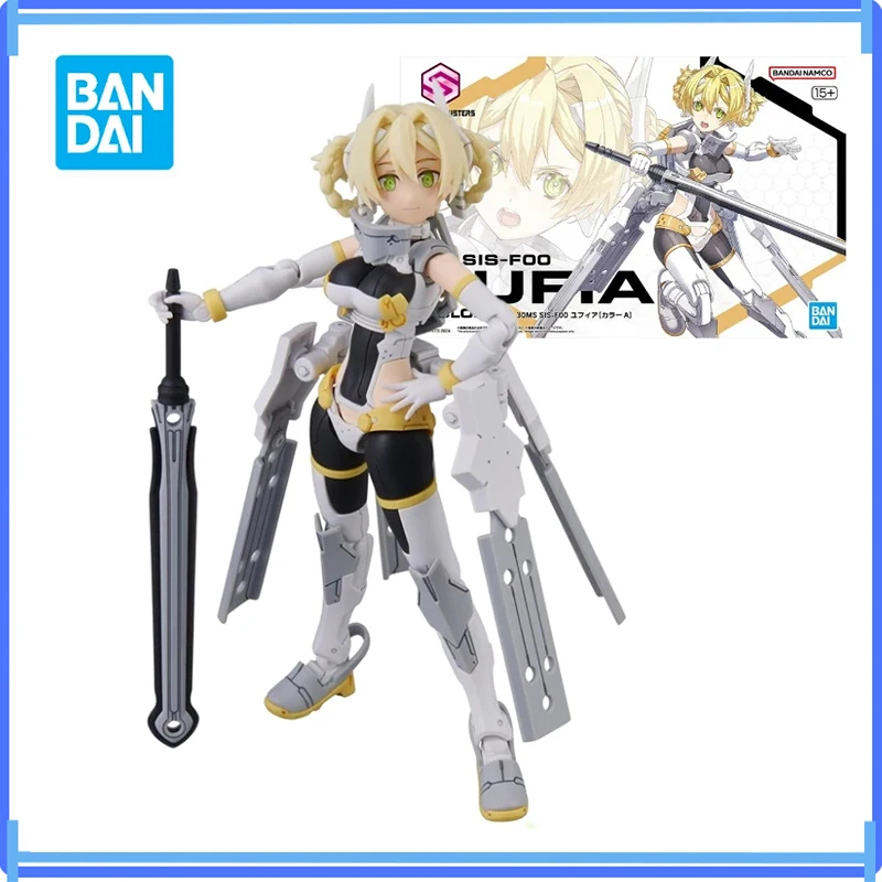 

BANDAI In Stock Original MINUTES SISTERS 30MS SIS-F00 YUFIA [COLOR A] Assembly Anime model boxed toys collectibles Genuine