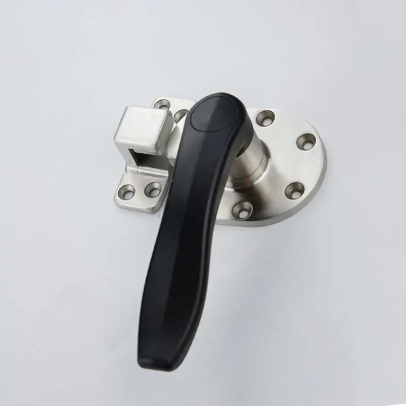 304 Stainless Steel or Zinc alloy Rotating Tight Closed Cold Storage Oven Handle Door Lock Door Handle