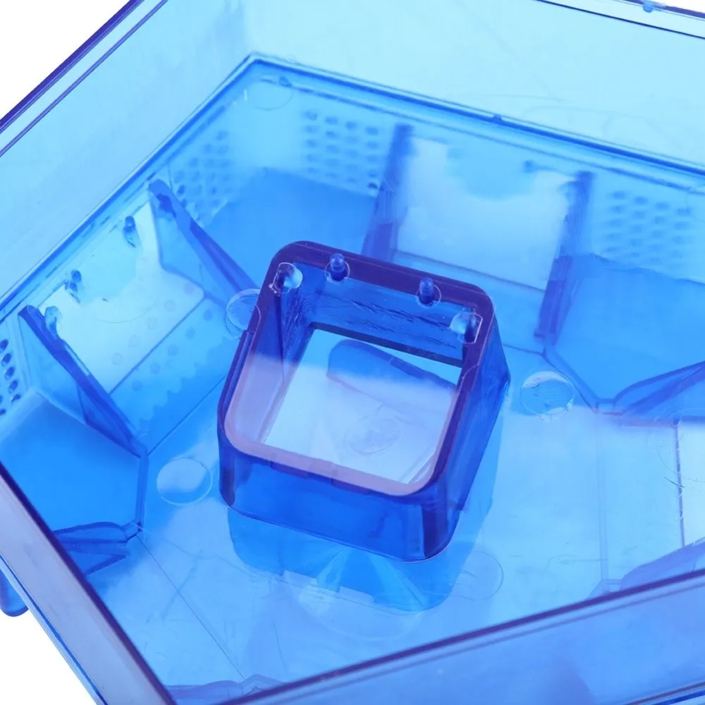 Effective Non Toxic Cockroach Trap Box Reusable Transparent Cockroach Killer Trap Double Layer Roach Trap Catcher Kitchen Area