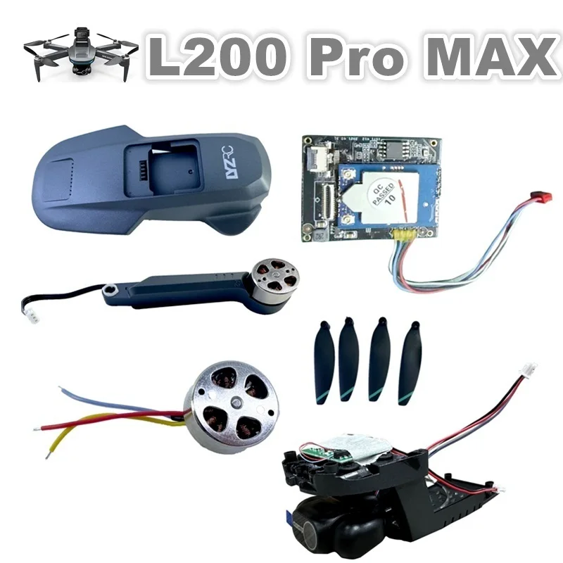 L200 PRO MAX Quadcopter Drone Upper Shell Cloud module Receivers WiFi Board Brushless Motor Obstacle Avoidance Boom Assemblage