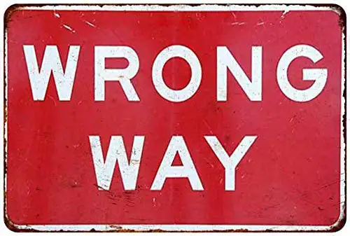Pozino, винтажный металлический знак, неправильный способ, наклейка для дома, кафе, спальни, украшение на стену, пасхальный День матери, лучшие подарки для Frien