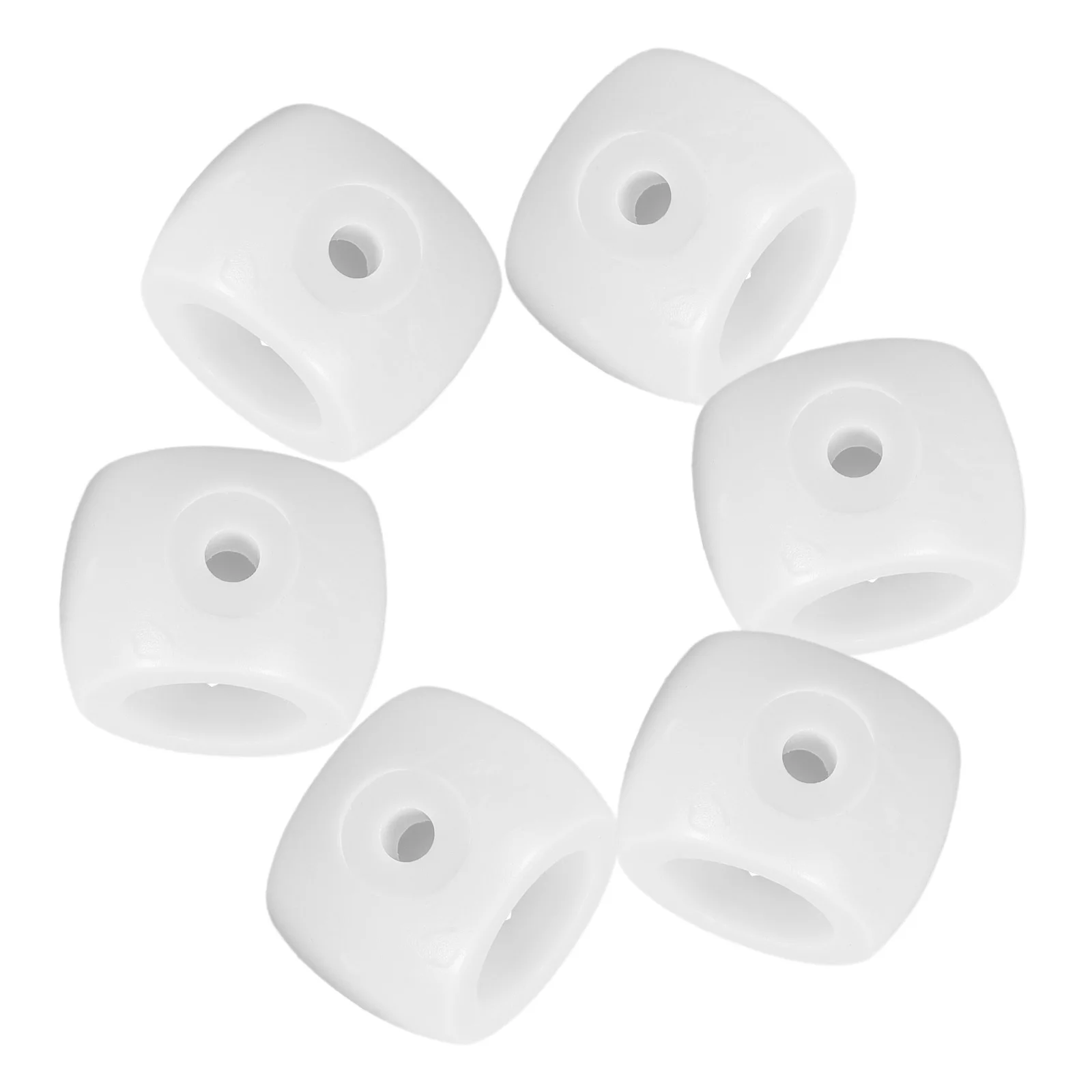 

8pcs Tabletop Soccer Accessories Plastic Foosball Goal Rod Positioner Replacement Locator Ring For Office Home Entertainment