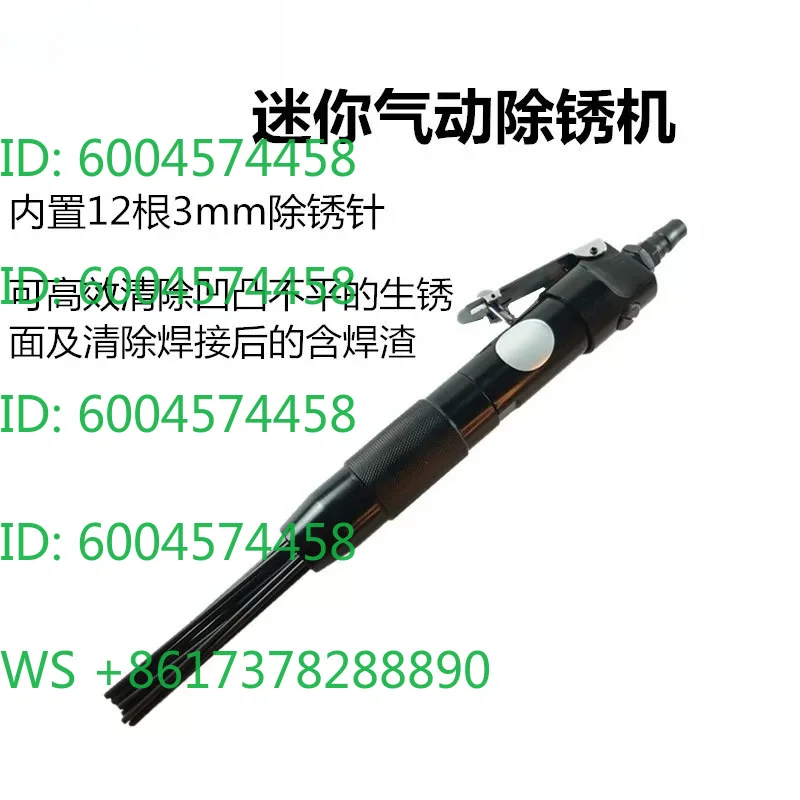 12Z needle pneumatic straight rust removal machine needle air shovel ship rust remover mini rust removal gun gas welding