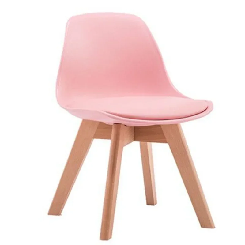 Lage kleuterschool kinderkruk leren dineren babystoelen kind huishoudelijke rugleuning Nordic Sgabello Bambini kindermeubilair