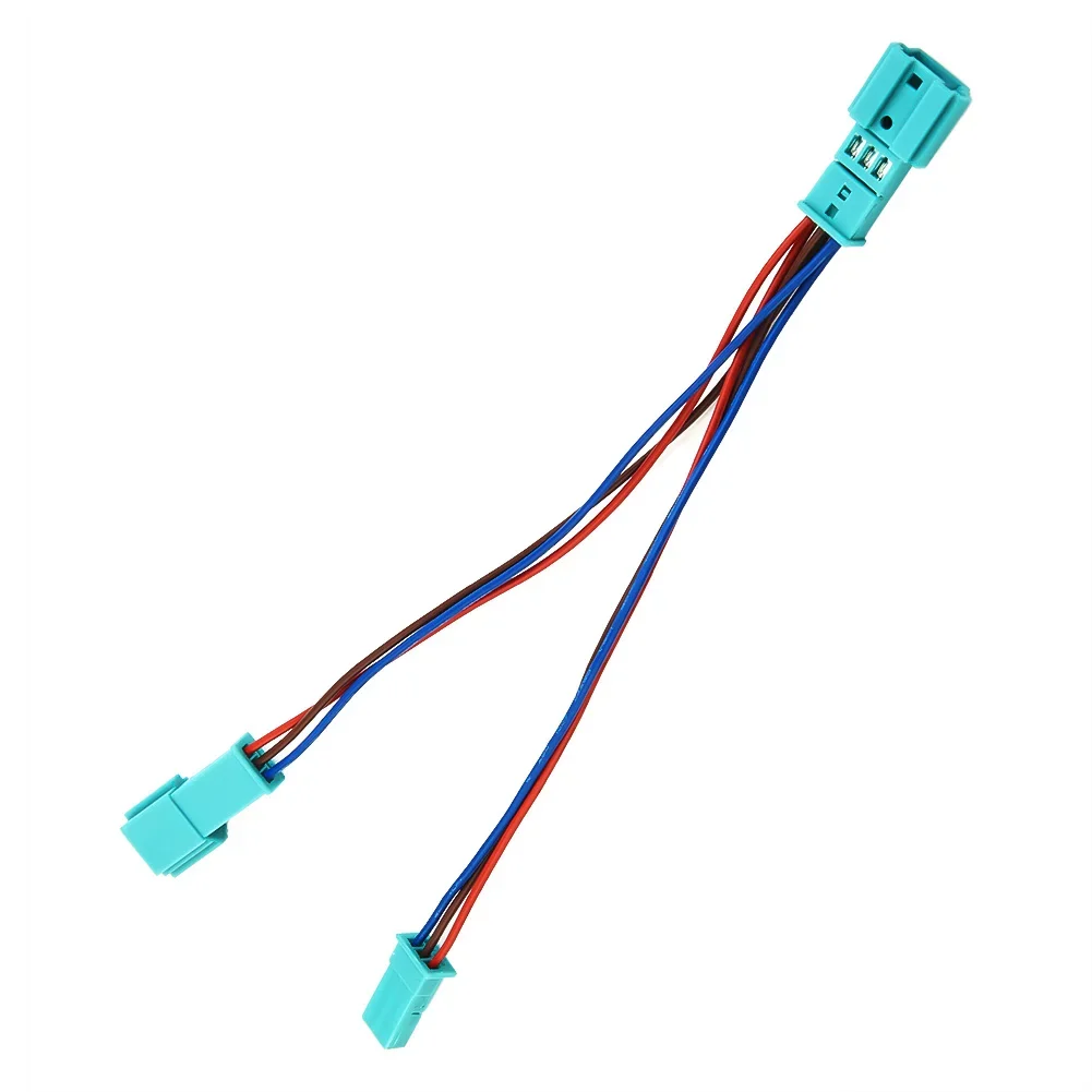 

3 Pin Y Cable Connector Cupholder LED Ambient Light AC/Radio Adapter For BMW F30 F31 F80 Car Electronics Accessories