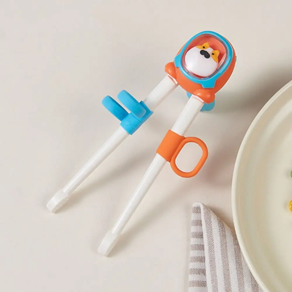 Non-Slip Grip Learning Practice Chopsticks Step-by-step Ergonomic Toddler Tableware Automatic Rebound Beginner Friendly