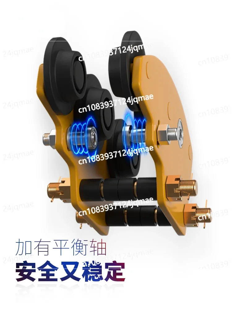 Micro Electric Hoist 220V Small 1-ton Crane, Wireless Remote Control Crane, Aerial Crane Winch Crane