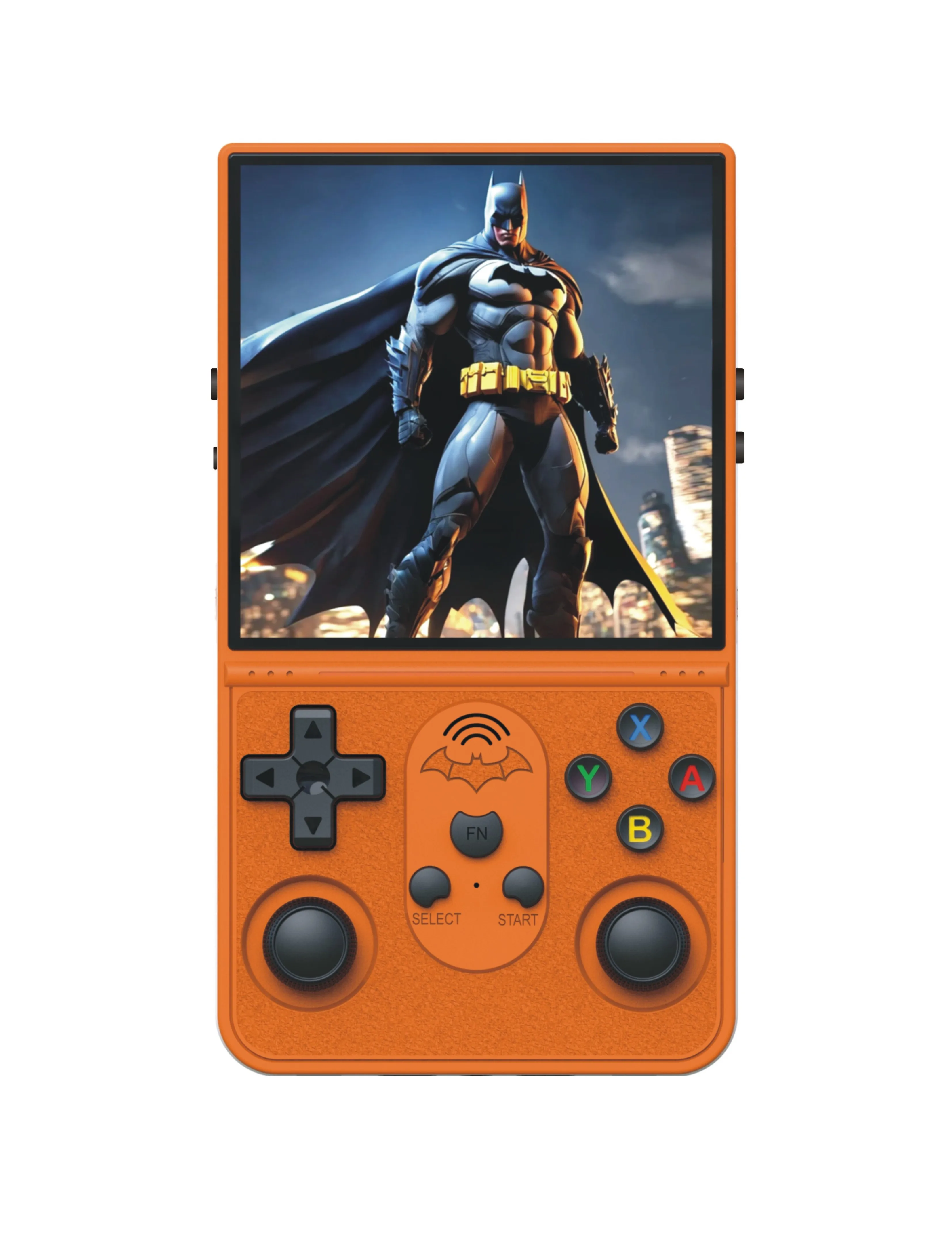 

Orange Transparent TM16X Handheld Game Console 4-inch ips screen 720* 720 IPS OCA Screen 3500mAh RK3326 Opensource System