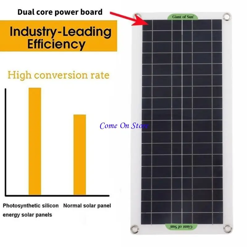 M6CF Energy Saving Solar Water Lift 100W Panel Quiet Operations Portable Accessory for Fountains Garden Waterfalls