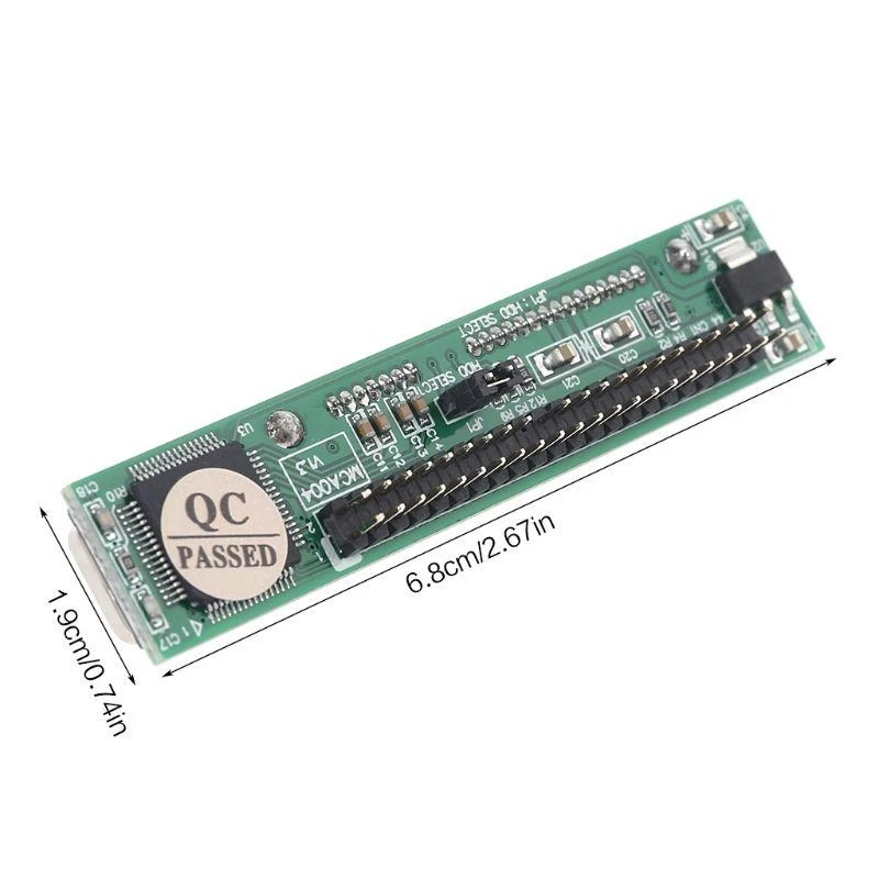 

A52B 1PC 2.5" Male IDE To 7+15 Pin Female HDD SSD Adapter Converter For laptop